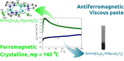 antiferrromagnetic viscous paste